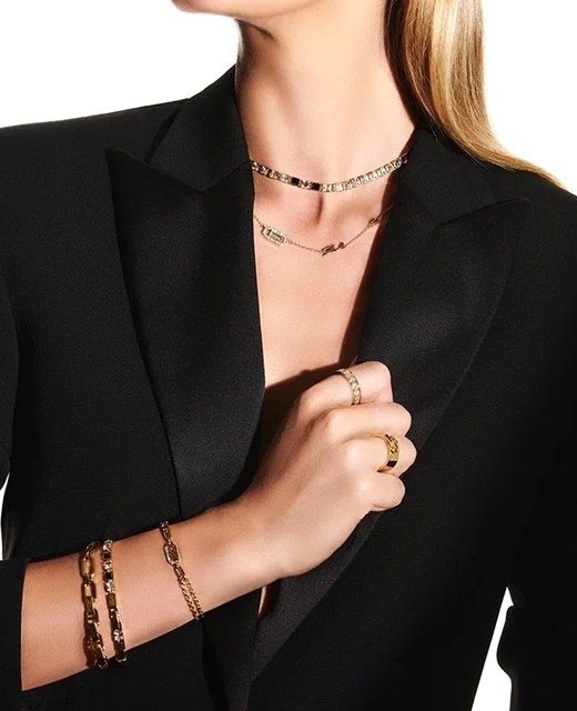 Рок-шик и минимализм: фактура украшений Karl Lagerfeld Crystals