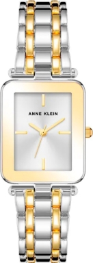 Часы Anne Klein Rectangular Metal 3907SVTT