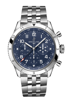 Часы Breitling Aviator Chronograph GMT 46 AB04451A1C1A1